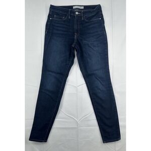 Athleta Jeans Women's Size 4 Blue Sculptek Dark Wash Ankle Stretch Straight